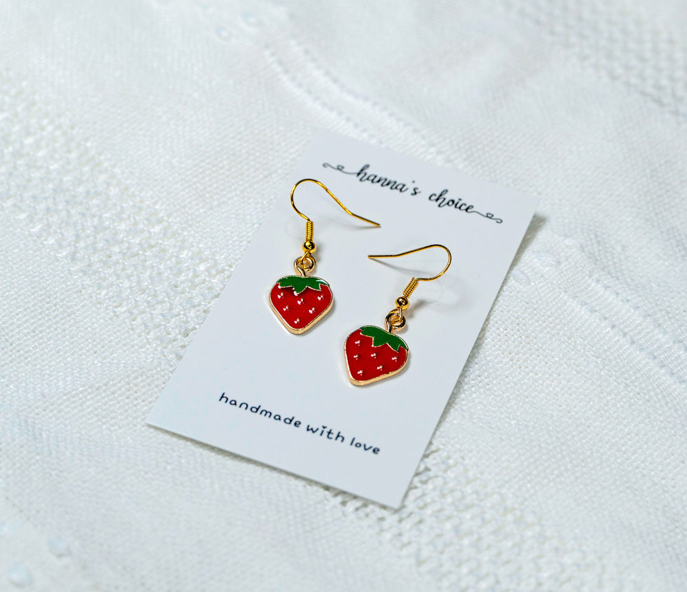 Strawberry Earrings