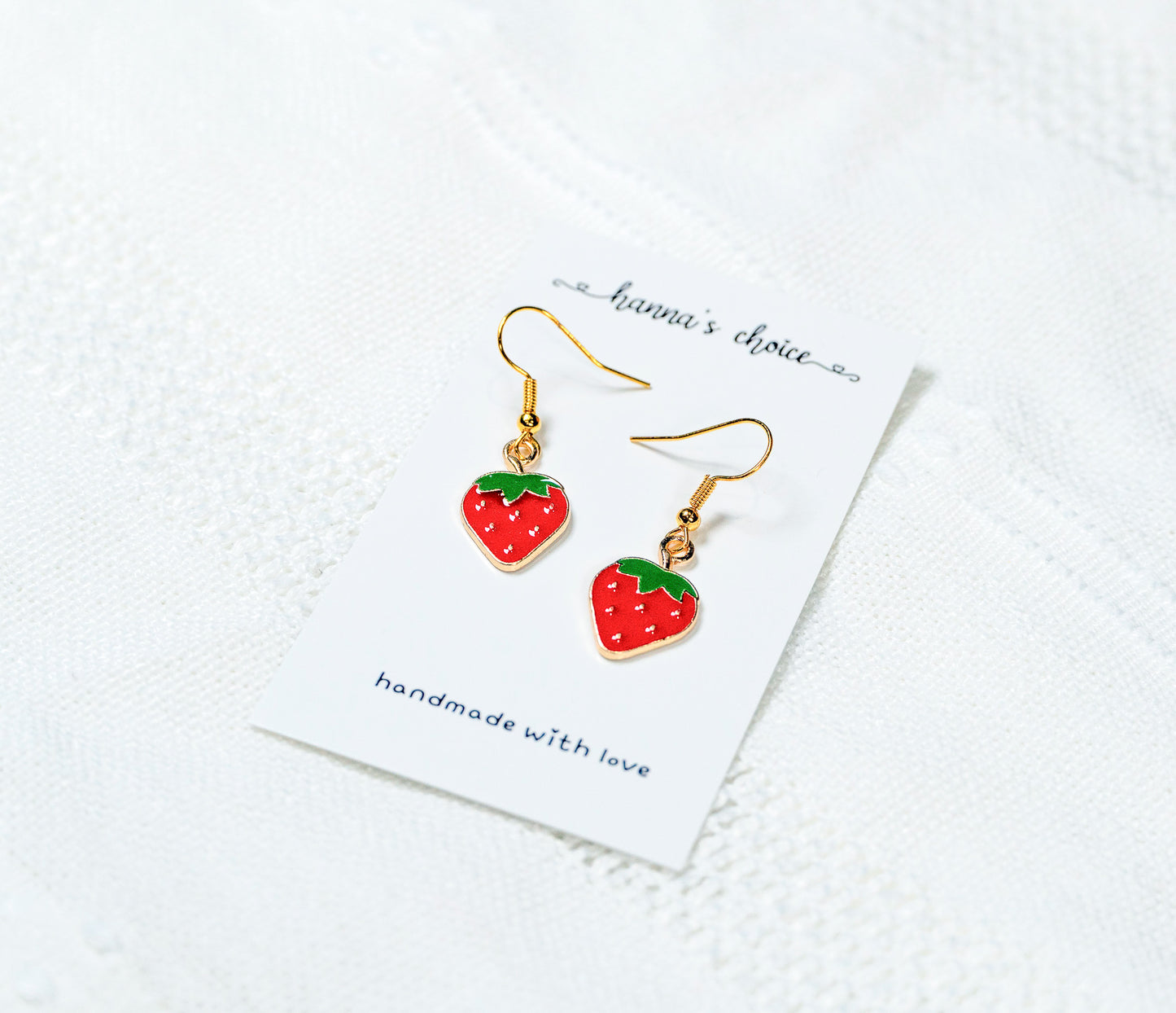 Strawberry Earrings