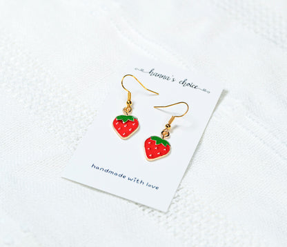 Strawberry Earrings