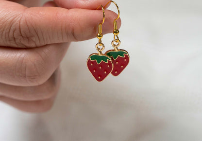 Strawberry Earrings