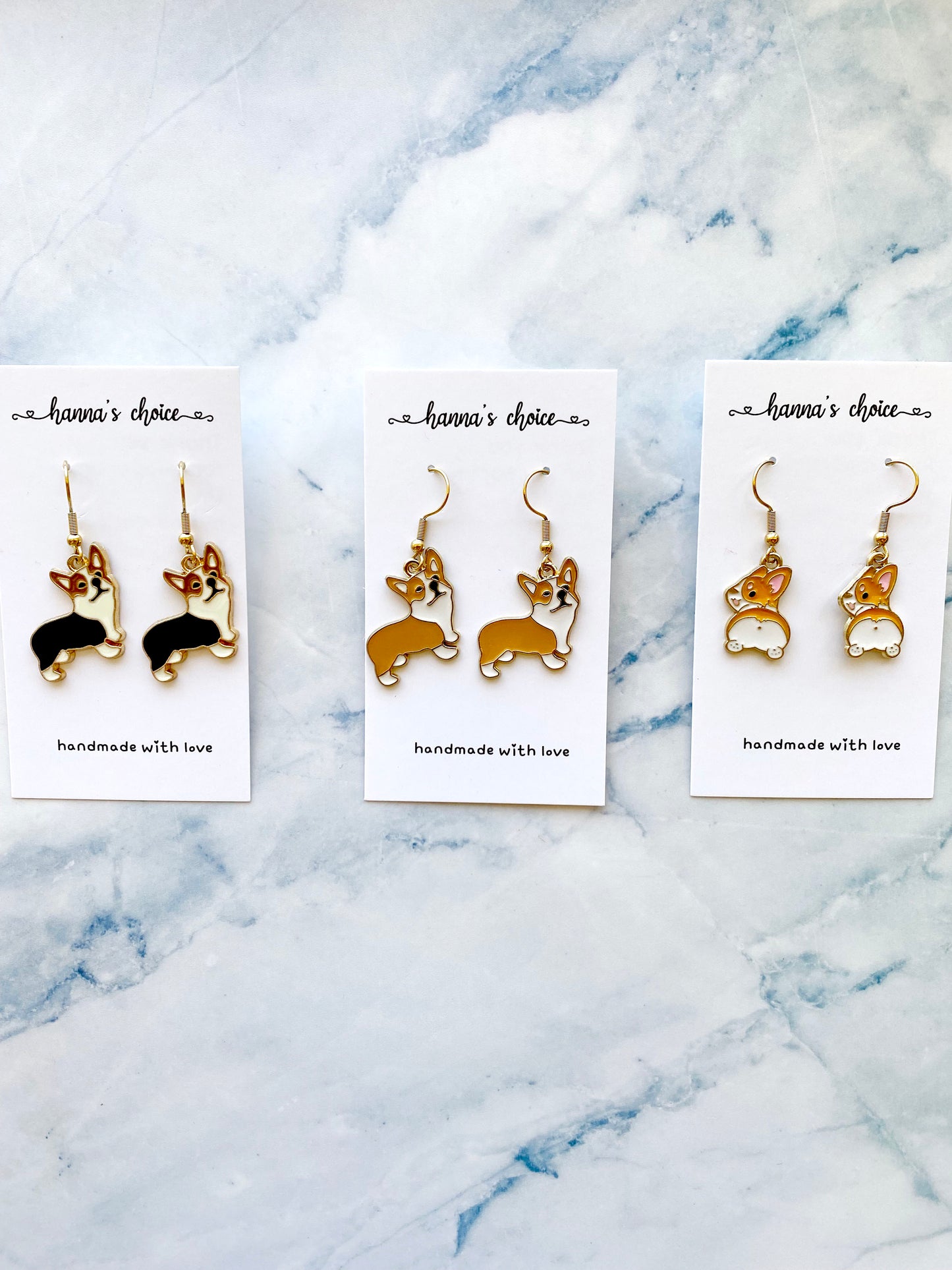 Corgi Earrings