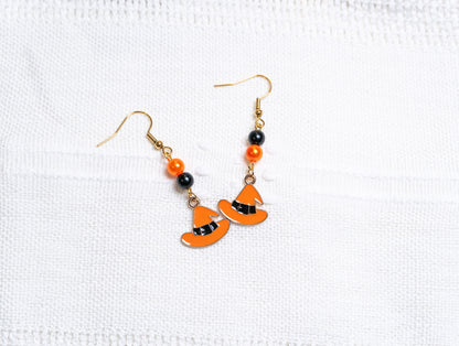 Halloween "Witch Hat" Earrings