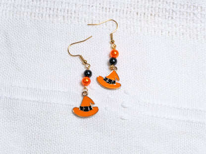 Halloween "Witch Hat" Earrings