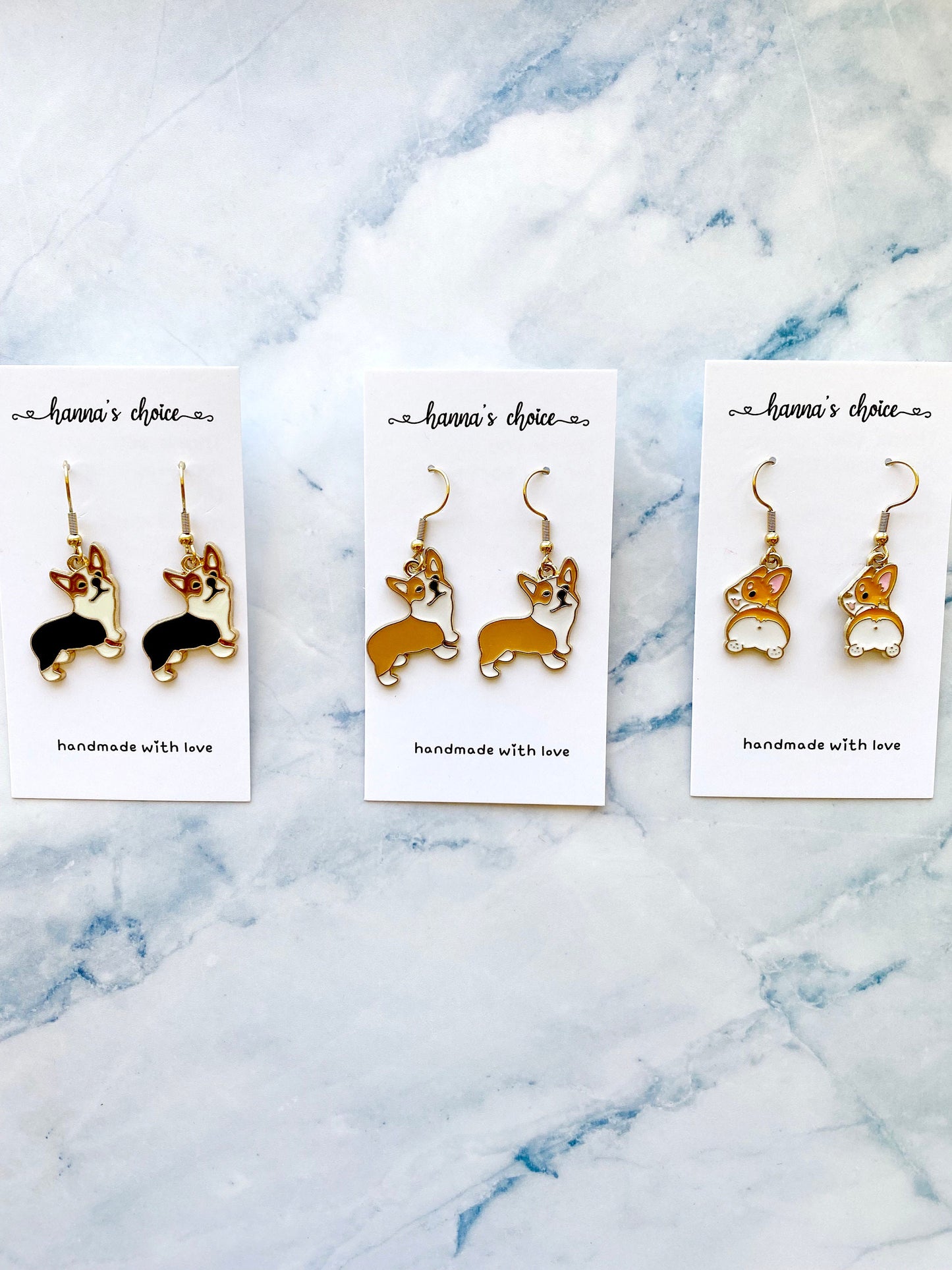 Corgi Earrings