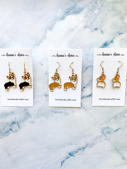 Corgi Earrings